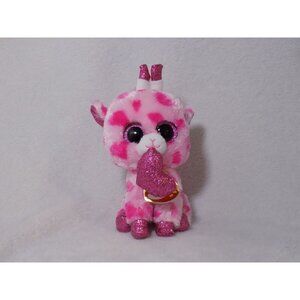 TY Beanie Boos - SWEETUMS the Giraffe (Regular Size - 6 Inch) (Pink) Plush